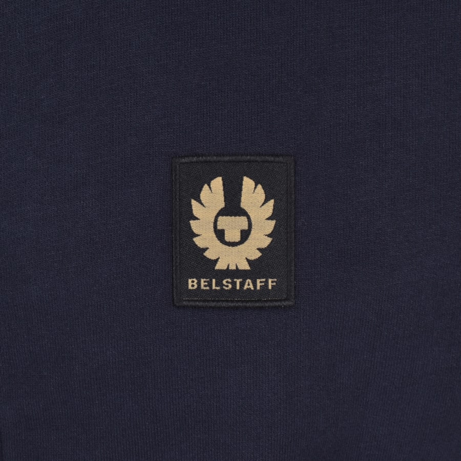 Image number 3 for Belstaff Full Zip Sweatshirt Navy