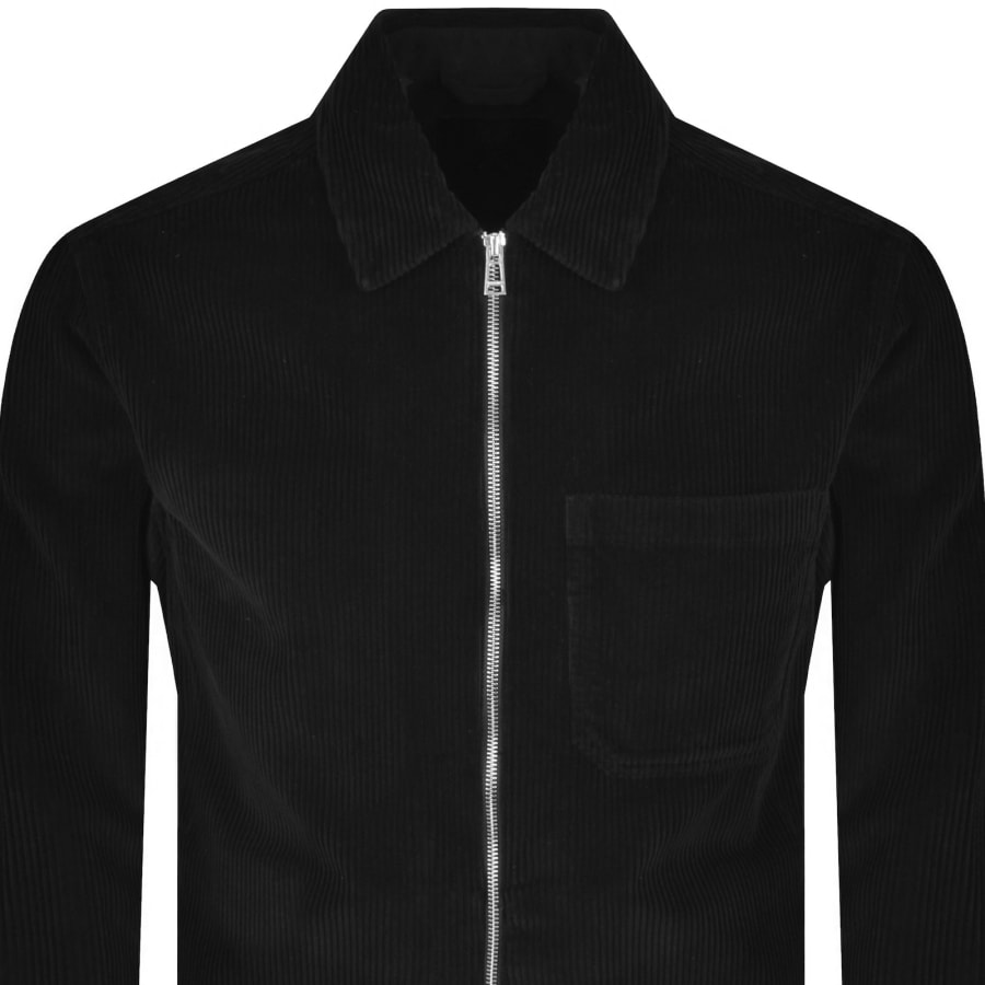 Image number 3 for Belstaff Value Cord Overshirt Black