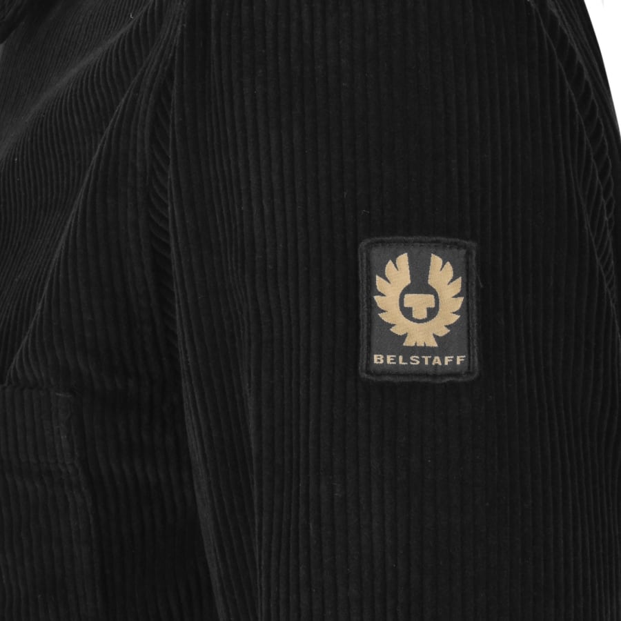 Image number 4 for Belstaff Value Cord Overshirt Black
