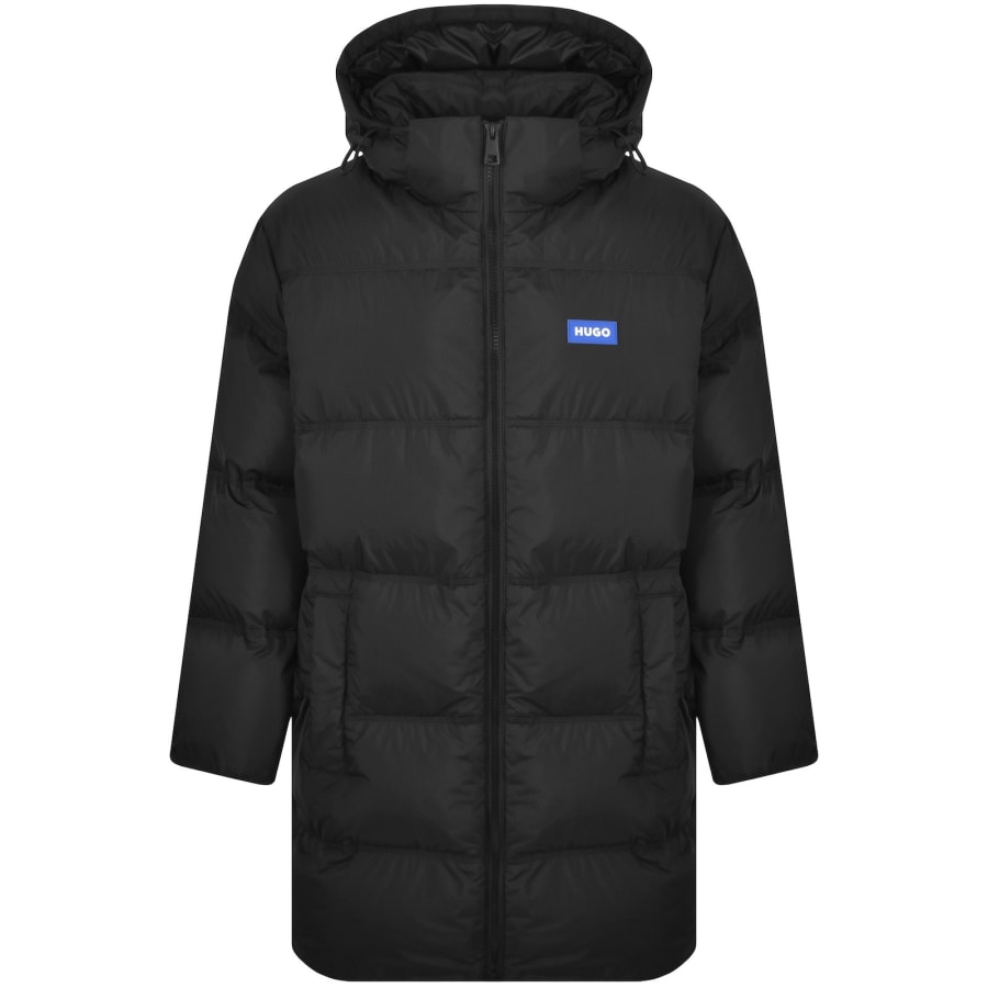 Image number 1 for HUGO Blue Bodi2541 Jacket Black