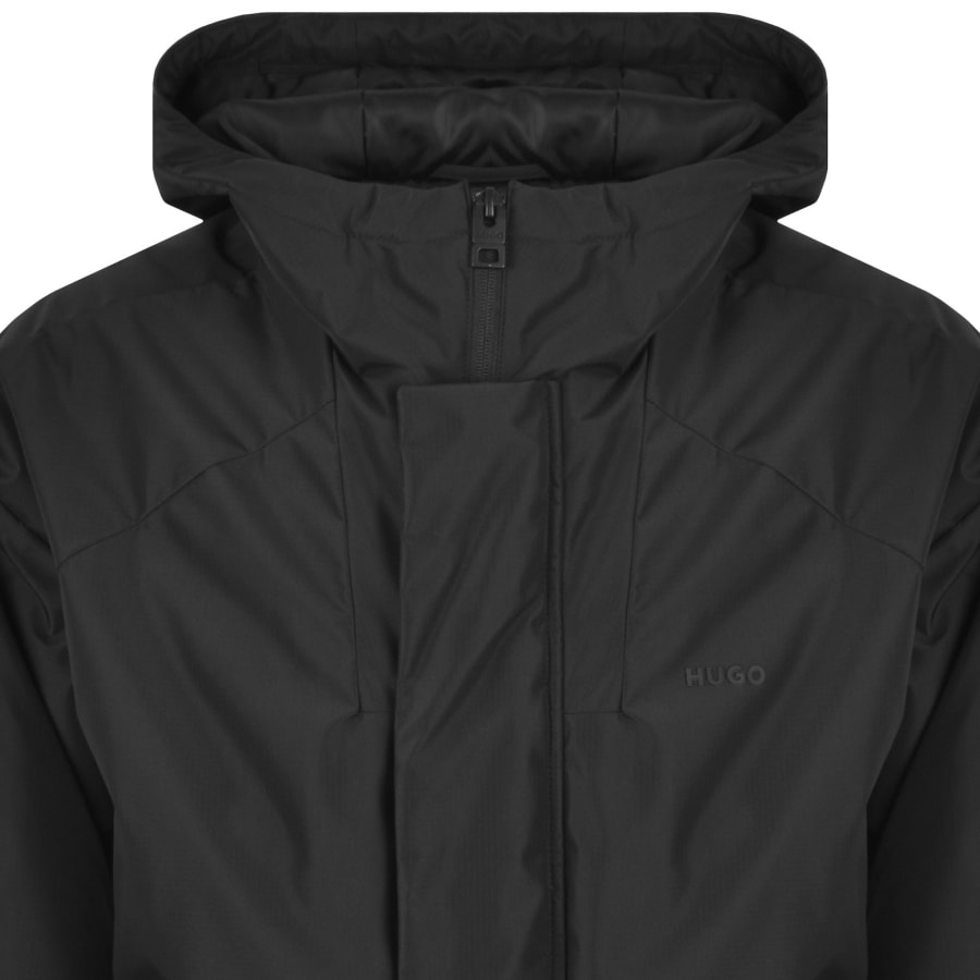 Image number 2 for HUGO Bezo Padded Jacket Black
