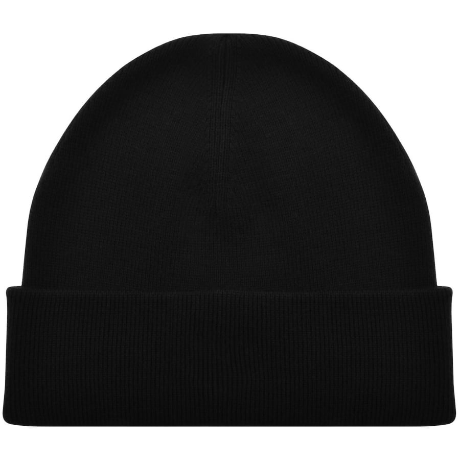 Image number 2 for Fred Perry Classic Merino Beanie Hat Black