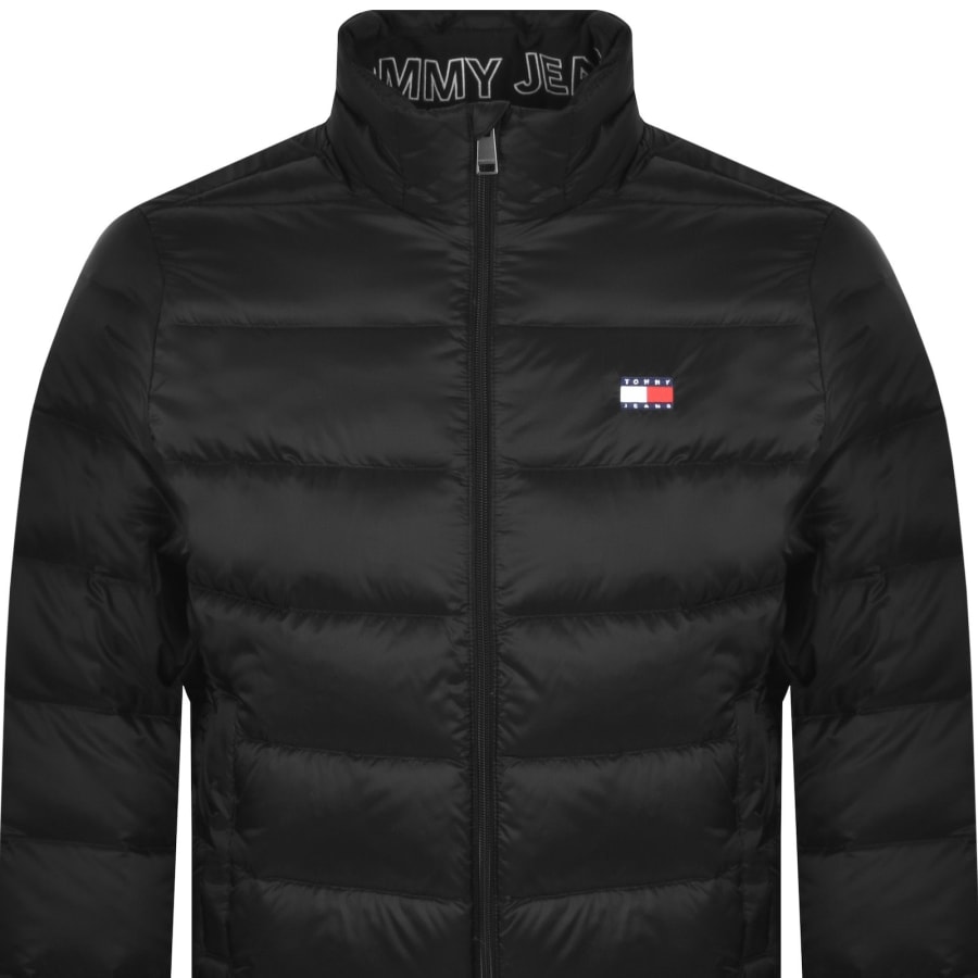 Image number 2 for Tommy Jeans Light Down Packable Jacket Black
