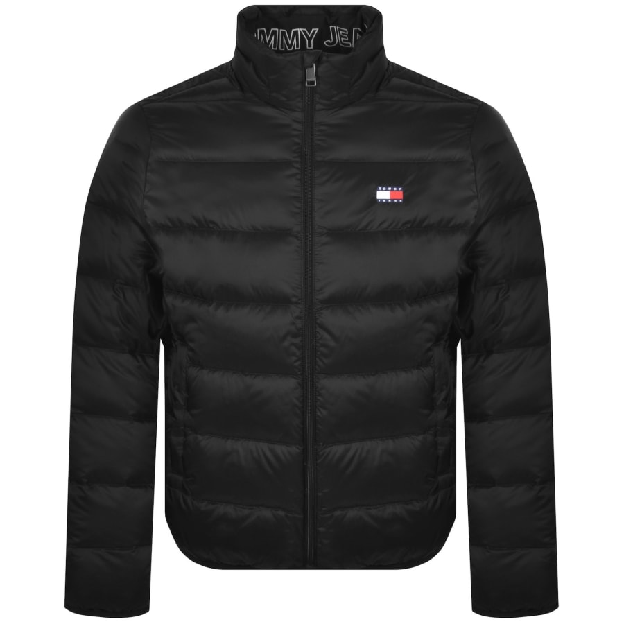 Image number 1 for Tommy Jeans Light Down Packable Jacket Black