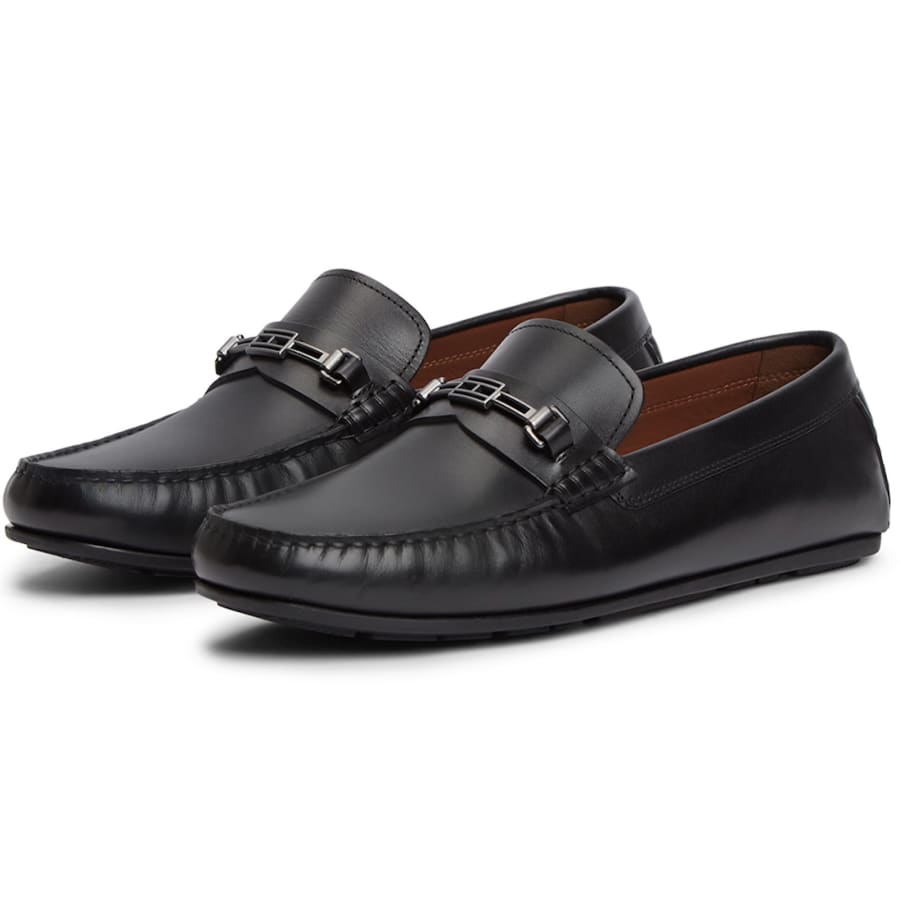 Image number 4 for Tommy Hilfiger Hardware Driver Shoes Black