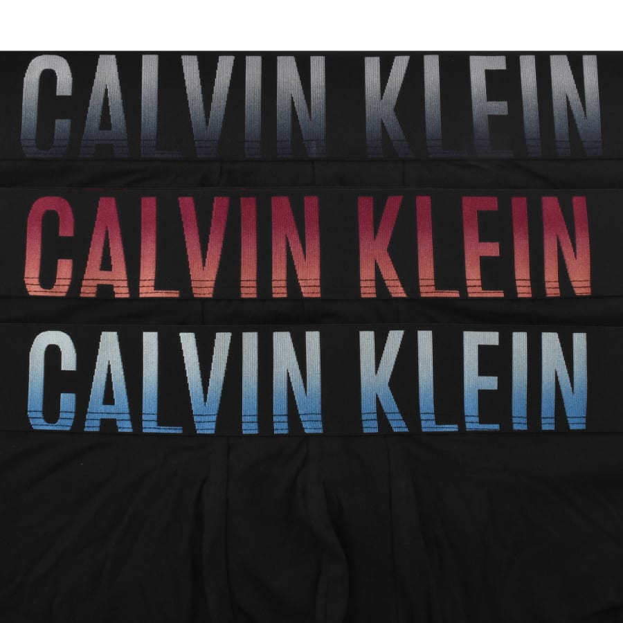Image number 5 for Calvin Klein Underwear 3 Pack Boxer Briefs Black