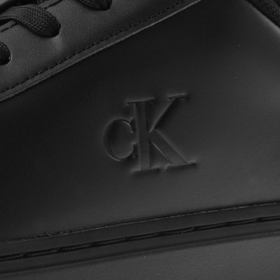 Image number 4 for Calvin Klein Classic Cupsole Trainers Black
