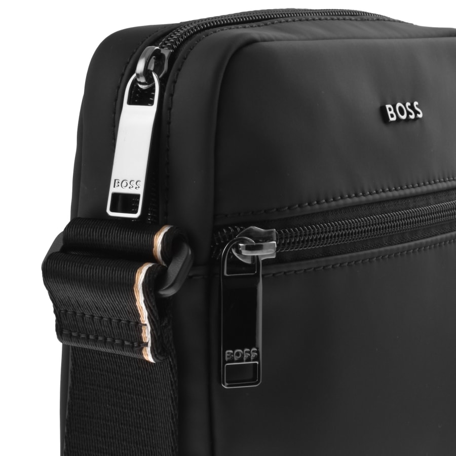 Image number 4 for BOSS Zeph Zip Bag Black