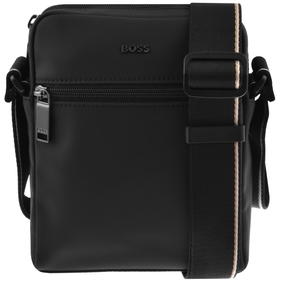 Image number 1 for BOSS Zeph Zip Bag Black