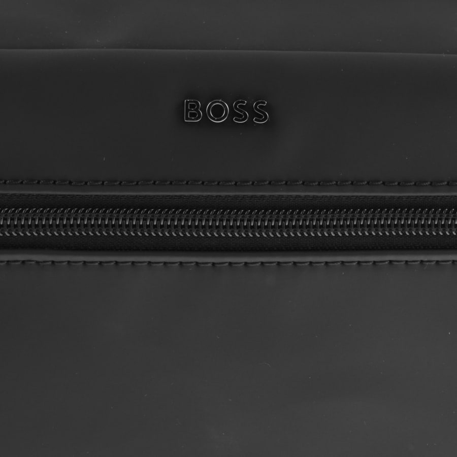 Image number 3 for BOSS Zeph Wash Bag Black