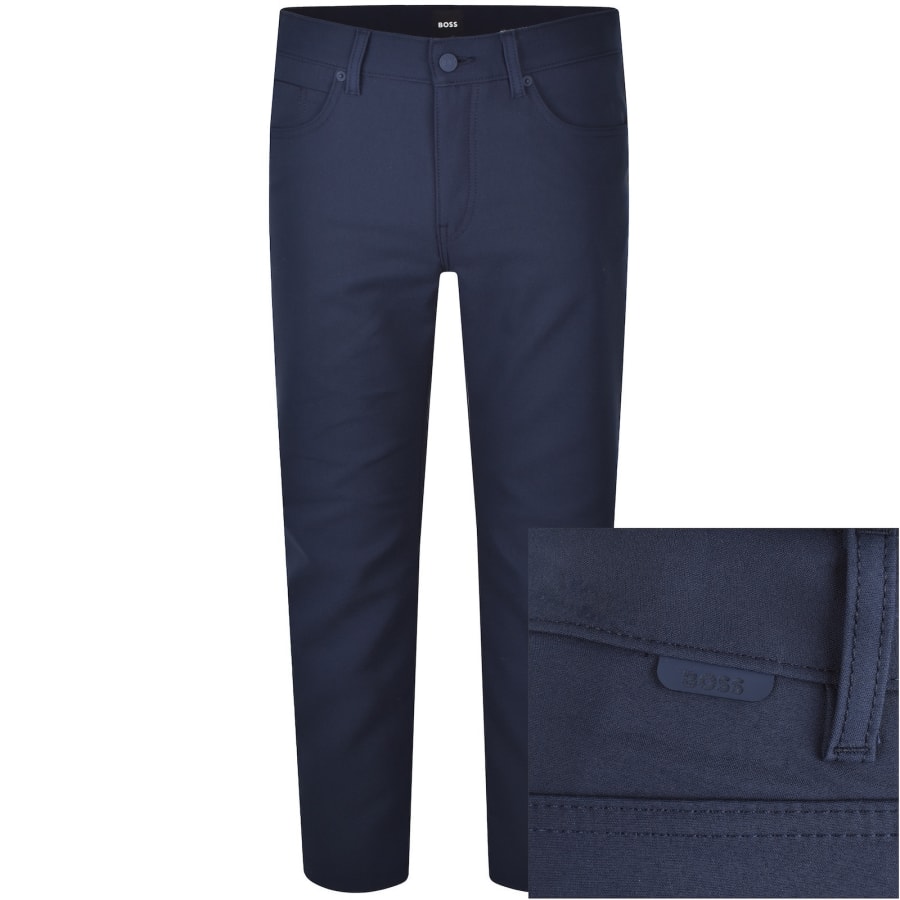 Image number 1 for BOSS P Delaware5 Trousers Navy