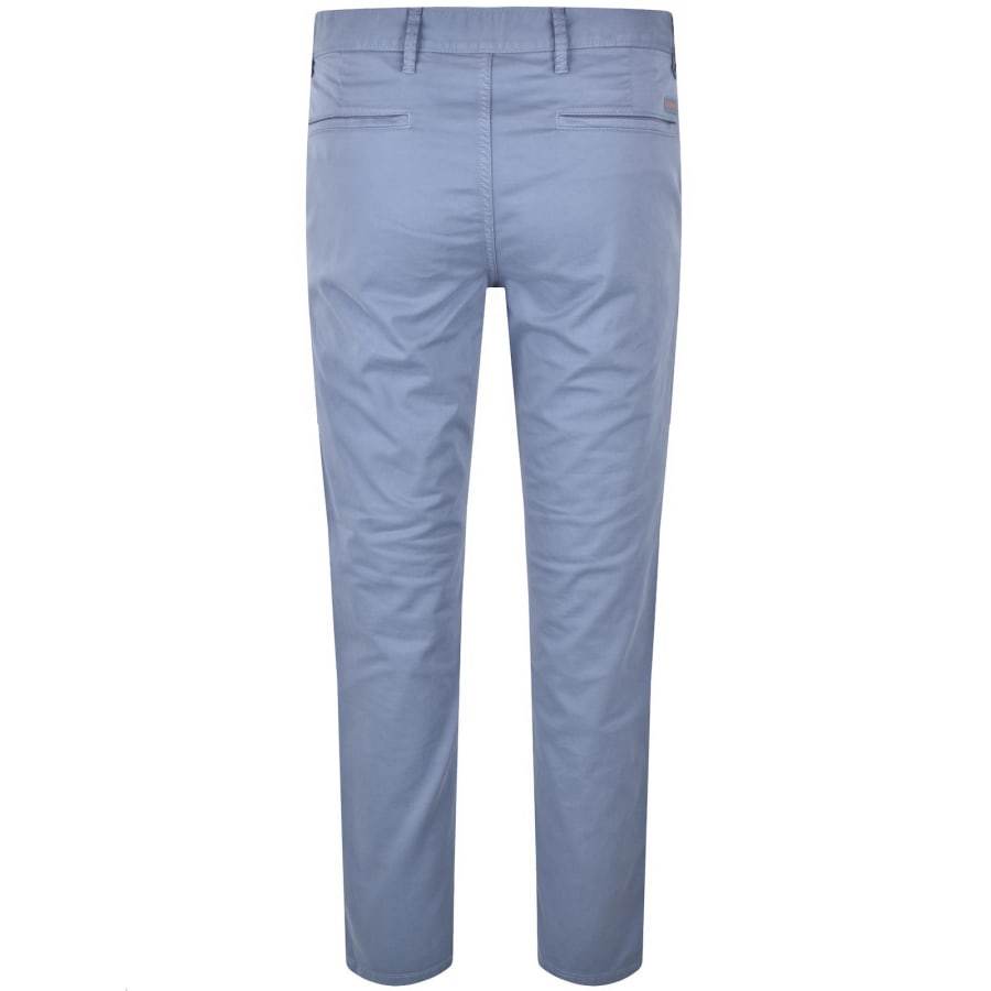 Image number 3 for BOSS Chino Slim Trousers Blue