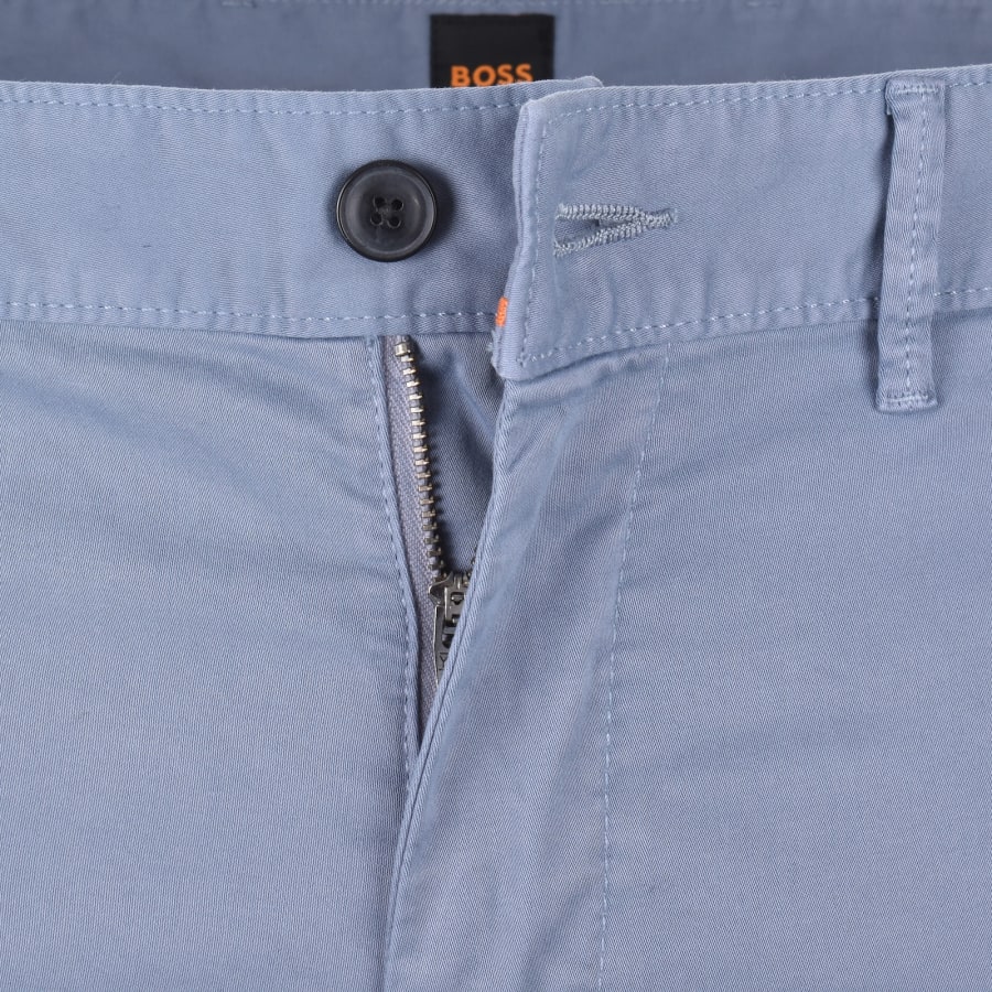 Image number 5 for BOSS Chino Slim Trousers Blue