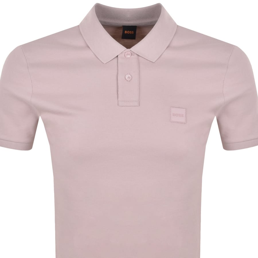 Image number 2 for BOSS Passenger Polo T Shirt Pink