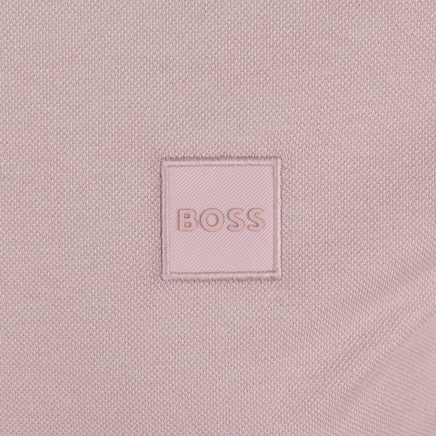 Image number 3 for BOSS Passenger Polo T Shirt Pink