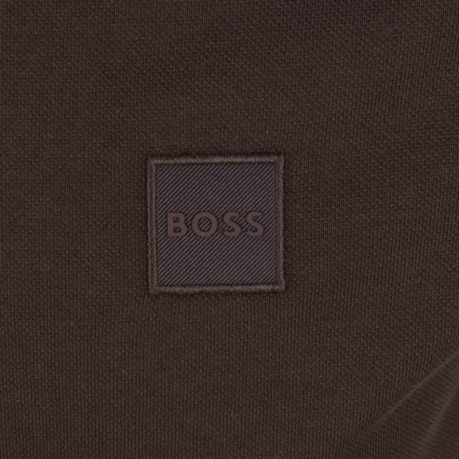 Image number 3 for BOSS Passenger Polo T Shirt Brown