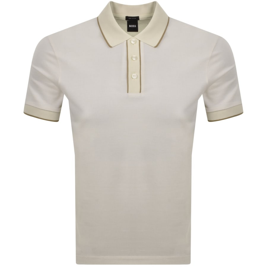 Image number 1 for BOSS H Parlay 81 Polo Cream
