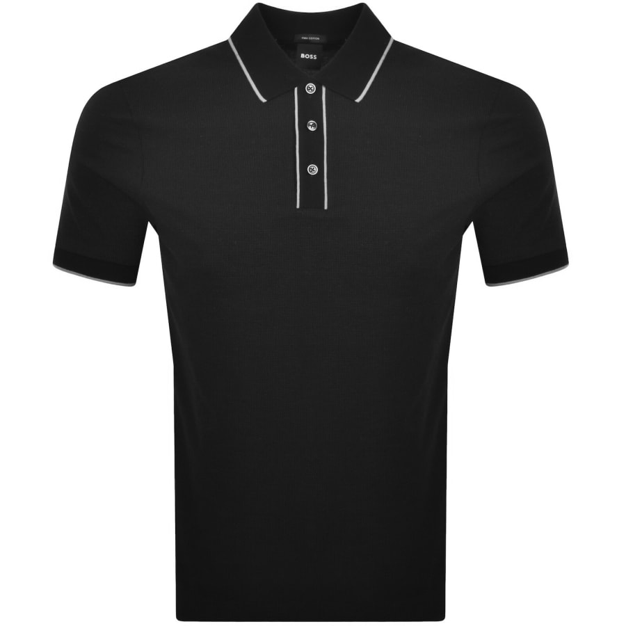 Image number 1 for BOSS H Parlay 81 Polo Black