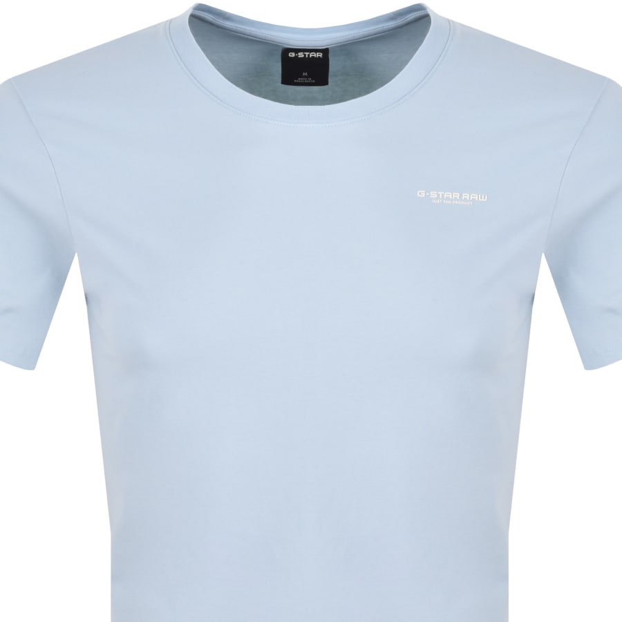Image number 2 for G-Star Slim Base T Shirt Baby Blue
