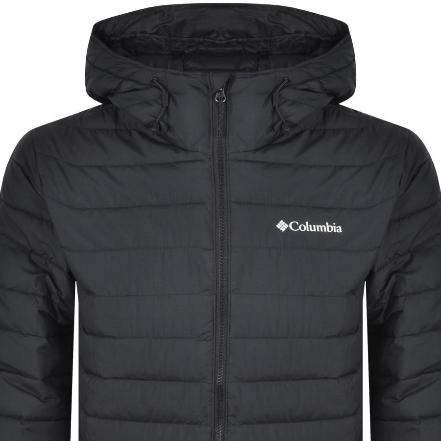 Image number 2 for Columbia Powder Lite II Hooded Jacket Black