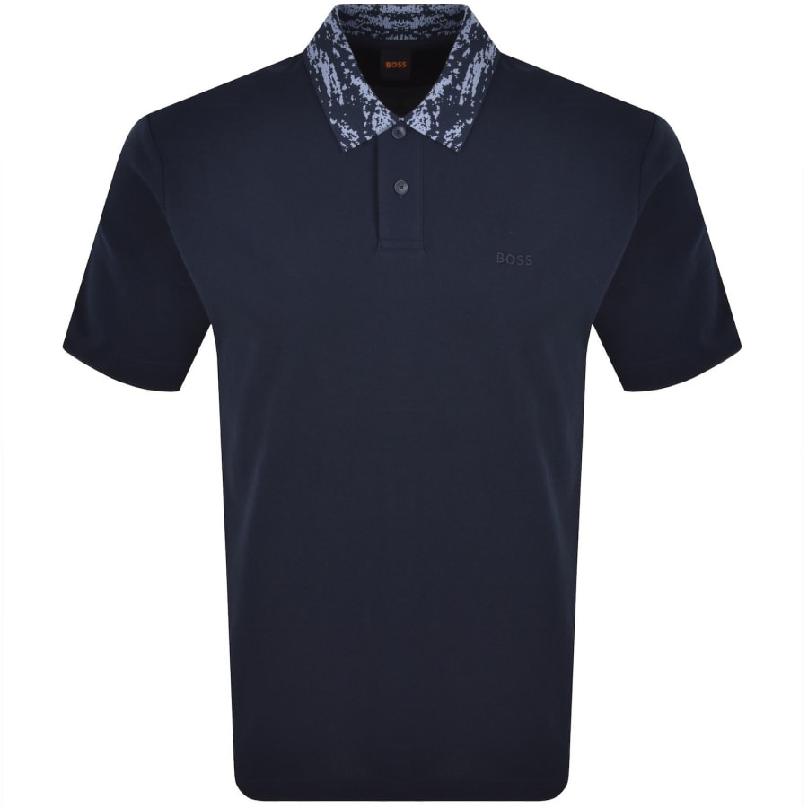 Image number 1 for BOSS Pe BalticCollar Polo T Shirt Navy