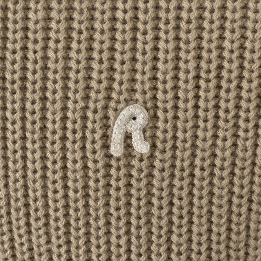 Image number 3 for Replay Crew Neck Sweatshirt Beige