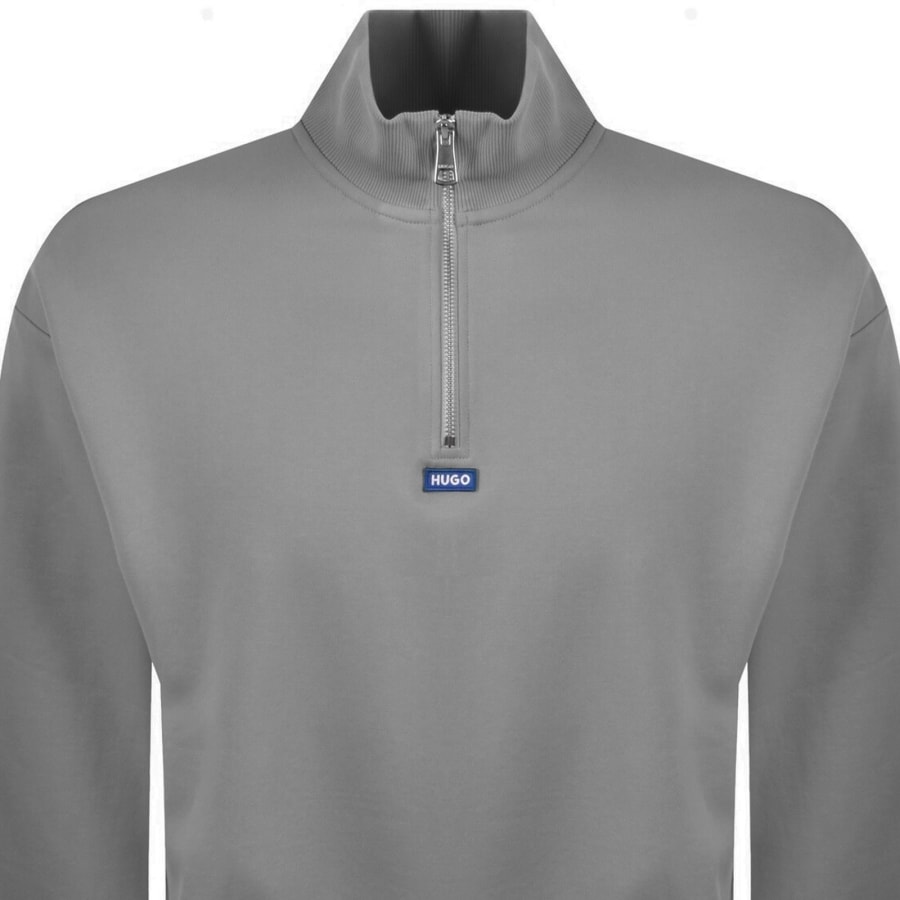 Image number 2 for HUGO Blue Neeler Sweatshirt Grey