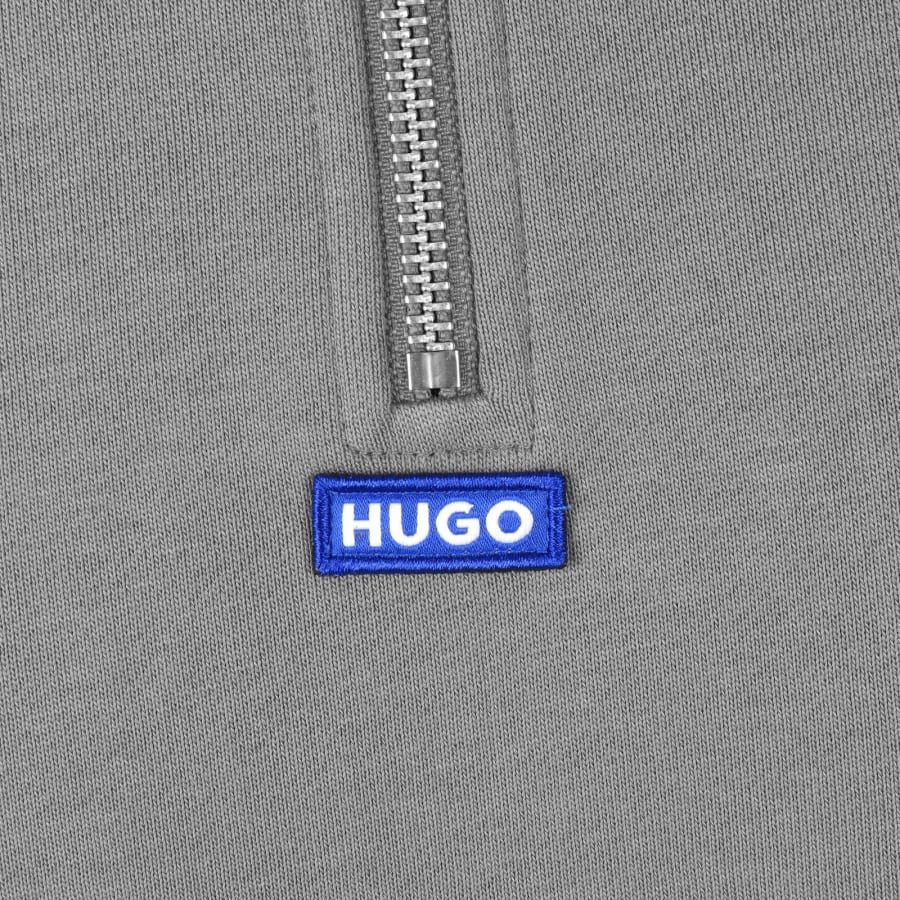 Image number 3 for HUGO Blue Neeler Sweatshirt Grey