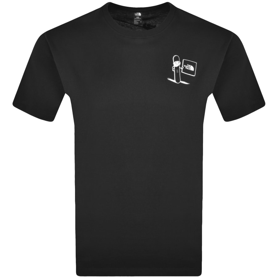 Image number 2 for The North Face Opposites Attract T Shirt Black