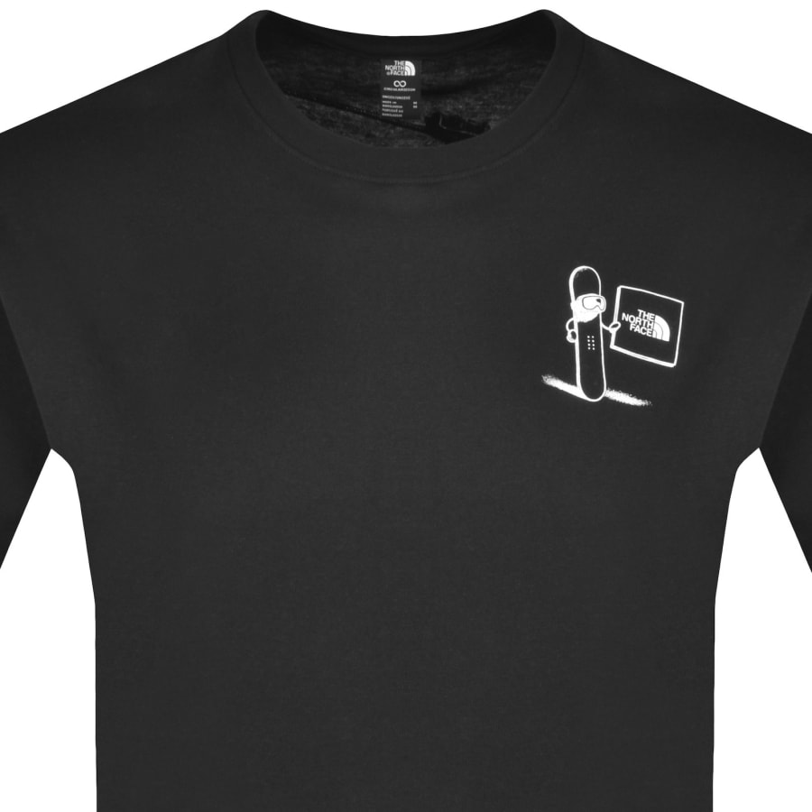 Image number 3 for The North Face Opposites Attract T Shirt Black