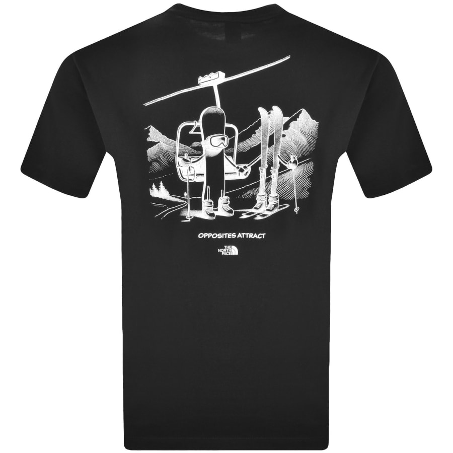Image number 5 for The North Face Opposites Attract T Shirt Black
