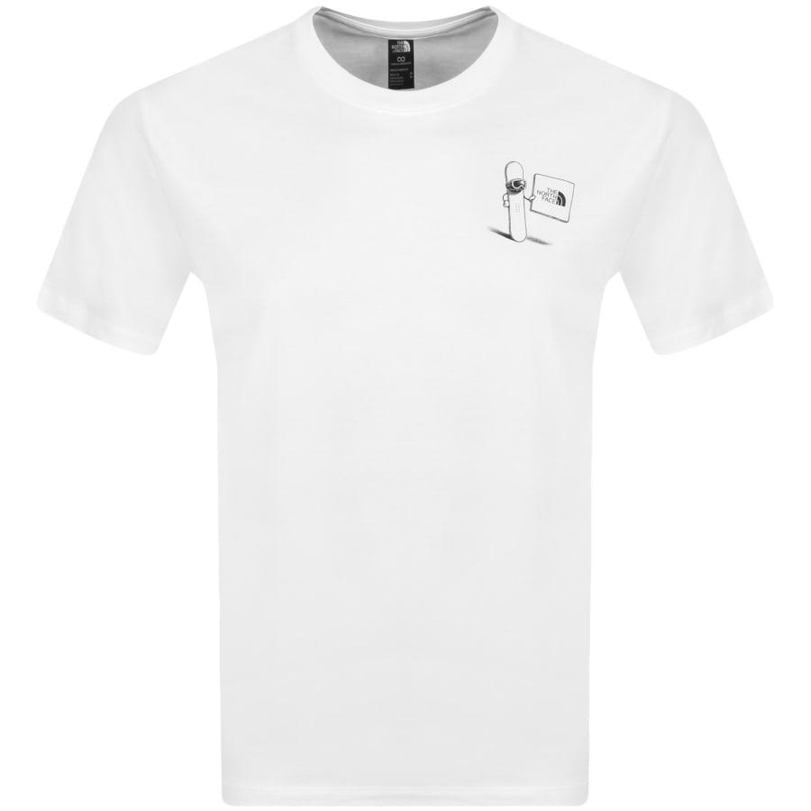 Image number 2 for The North Face Opposites Attract T Shirt White