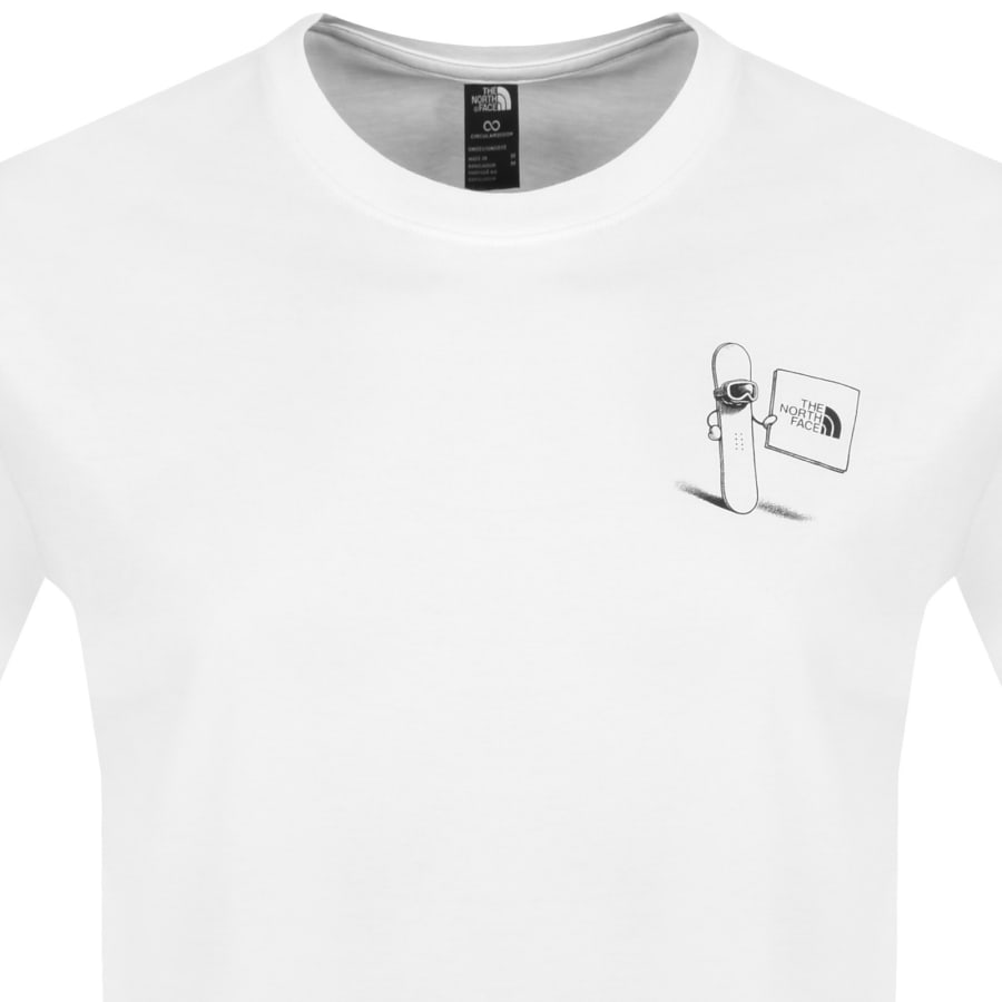 Image number 3 for The North Face Opposites Attract T Shirt White