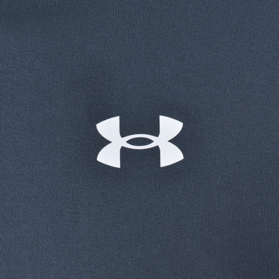 Image number 4 for Under Armour Tech Utility Quarter Zip T Shirt Navy