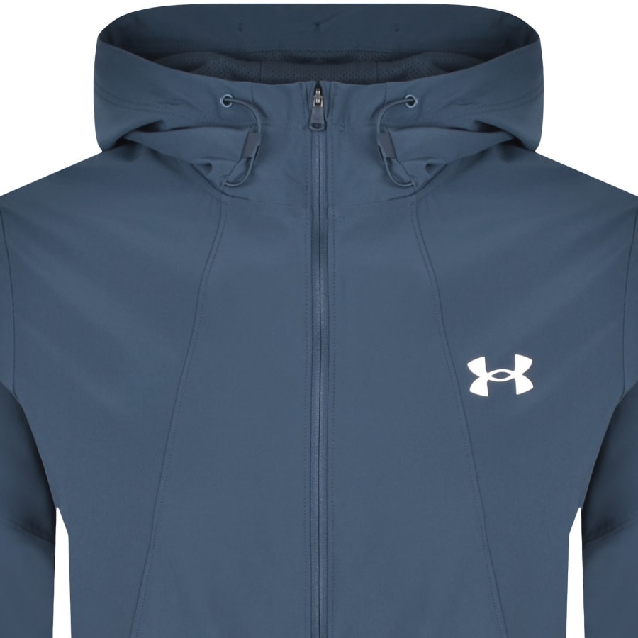 Image number 3 for Under Armour Tech Sport Jacket Navy