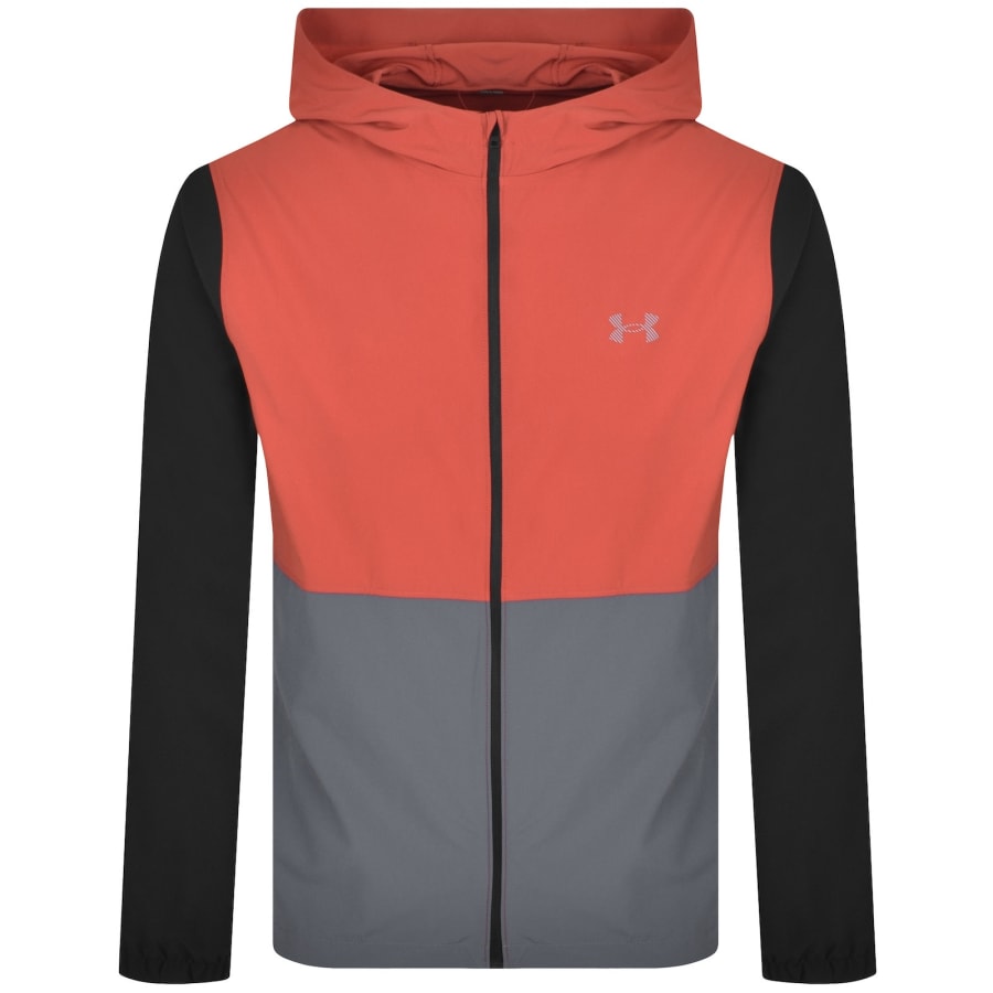 Image number 1 for Under Armour Tech Sport Jacket Red