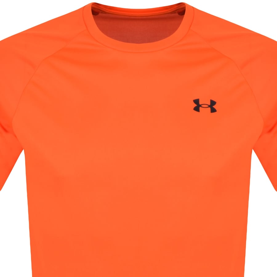 Image number 2 for Under Armour Tech 2.0 T Shirt Orange