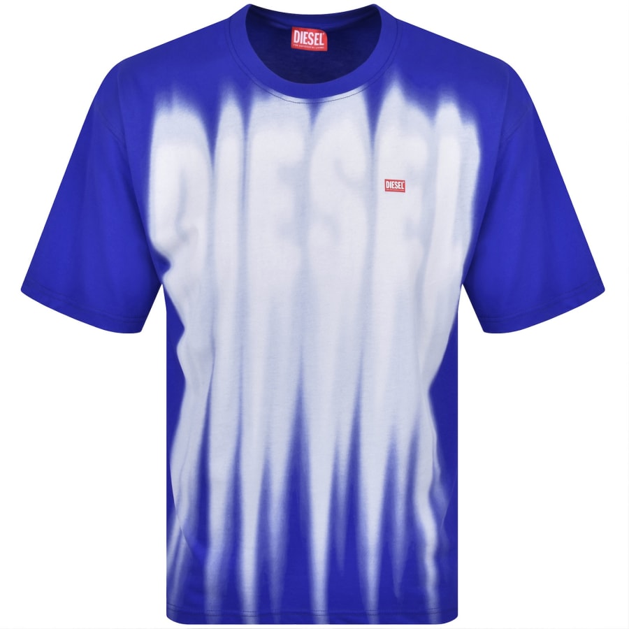 Image number 1 for Diesel T Boxt A41 T Shirt Blue