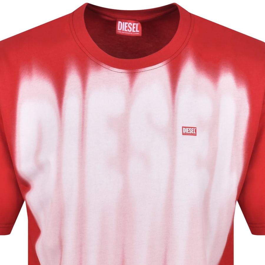 Image number 2 for Diesel T Boxt A41 T Shirt Red