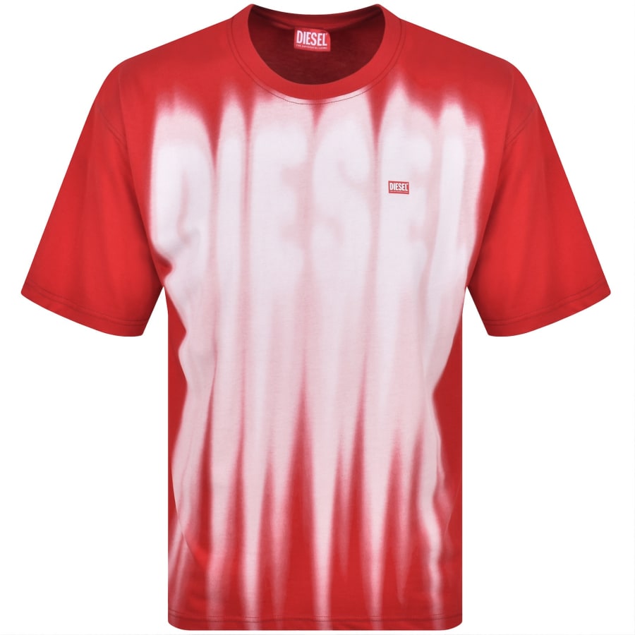 Image number 1 for Diesel T Boxt A41 T Shirt Red