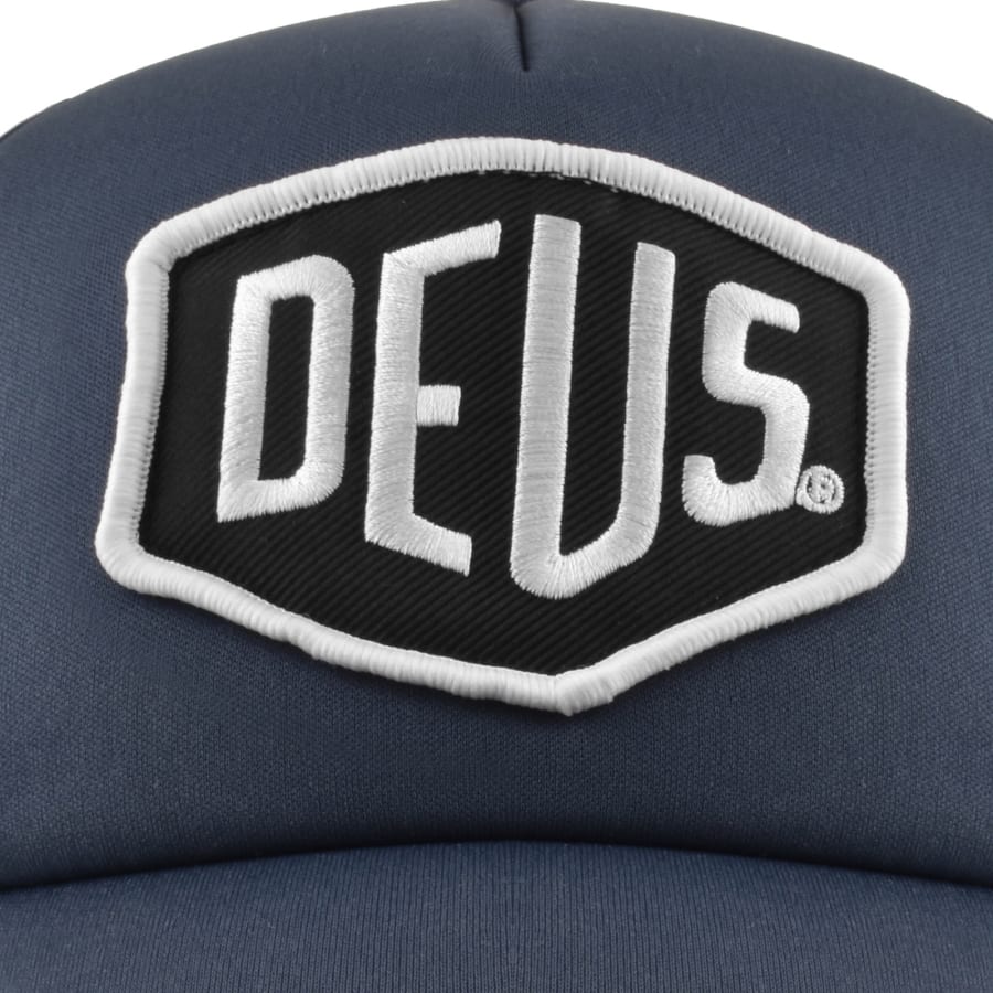 Image number 5 for Deus Ex Machina Baylands Trucker Cap Blue