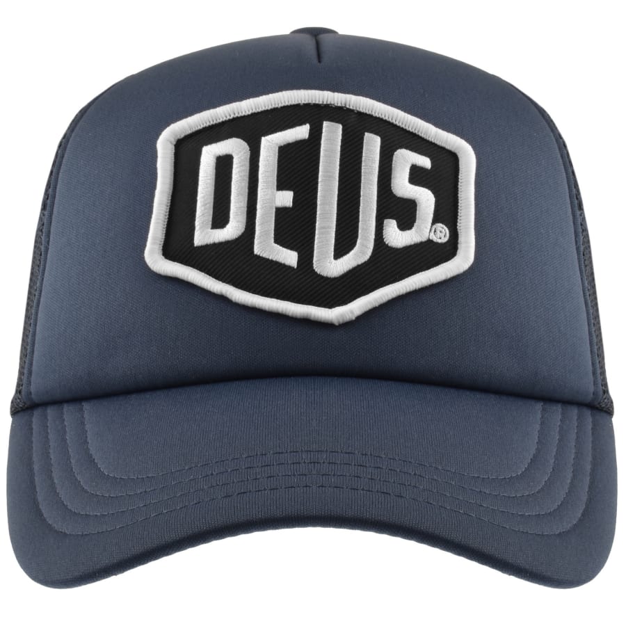 Image number 1 for Deus Ex Machina Baylands Trucker Cap Blue