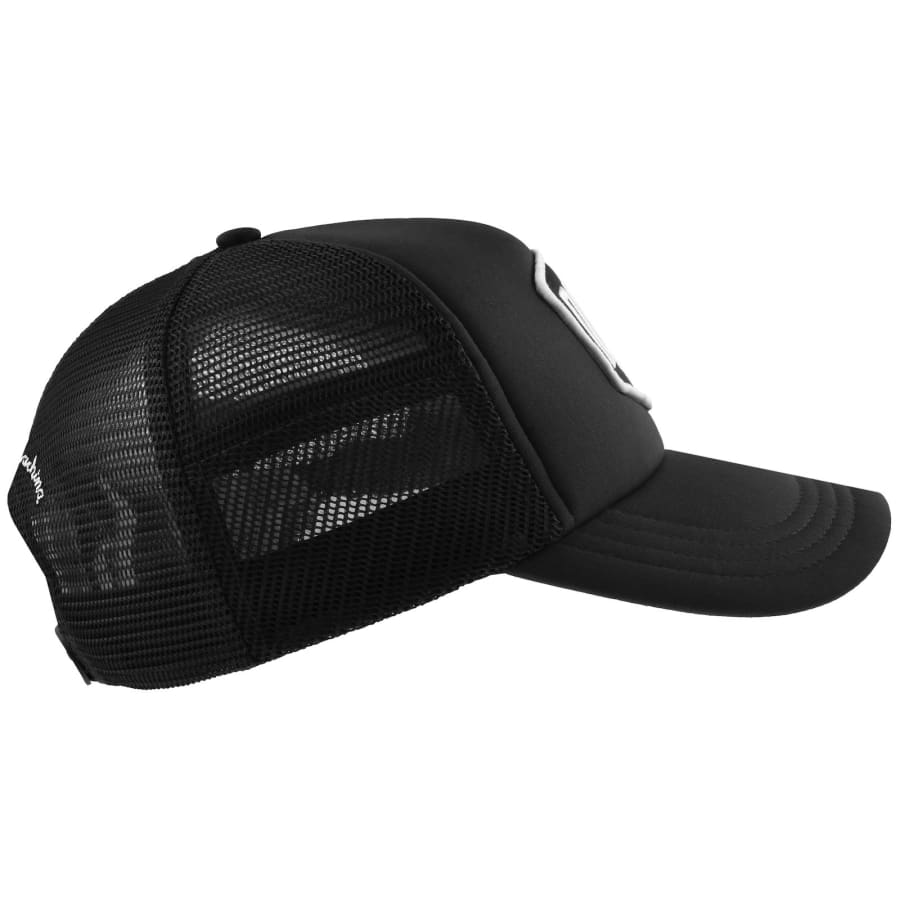 Image number 2 for Deus Ex Machina Baylands Trucker Cap Black