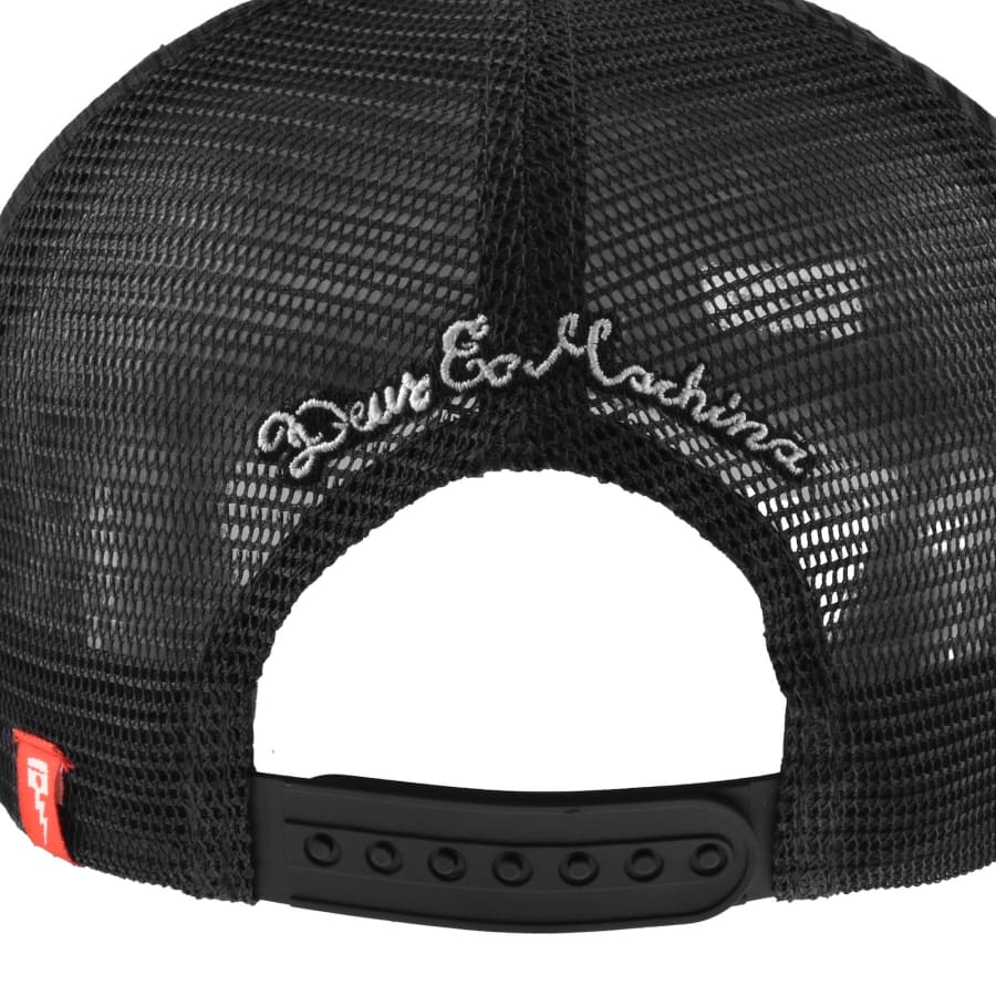 Image number 3 for Deus Ex Machina Baylands Trucker Cap Black