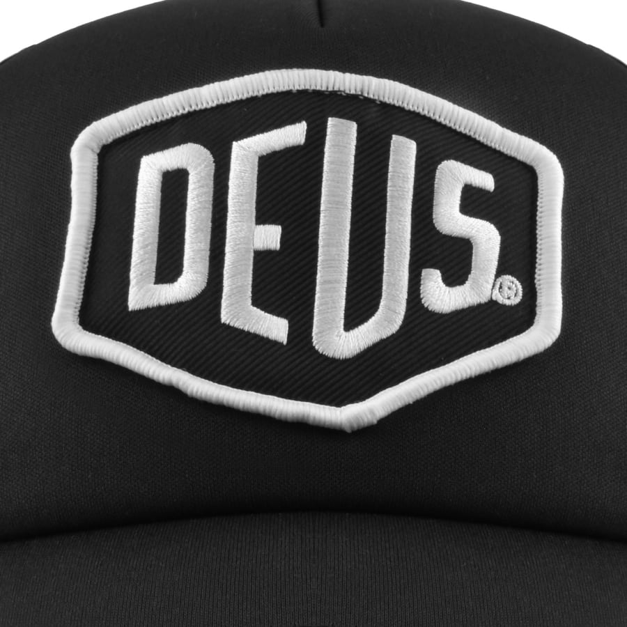 Image number 5 for Deus Ex Machina Baylands Trucker Cap Black