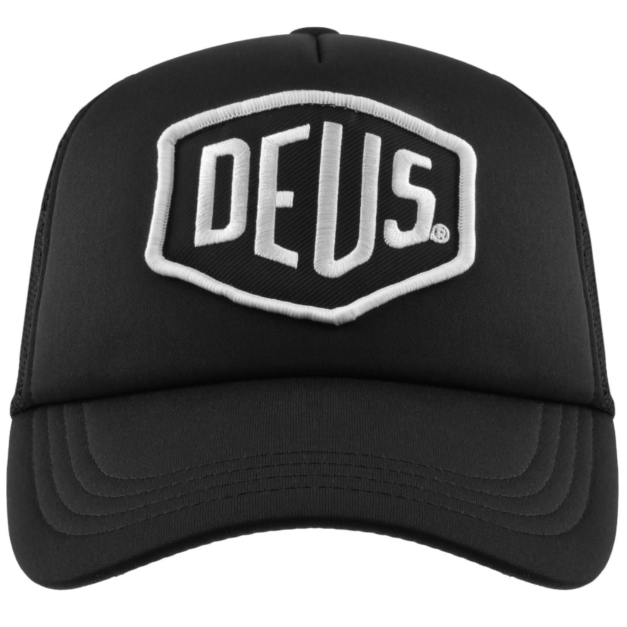 Image number 1 for Deus Ex Machina Baylands Trucker Cap Black