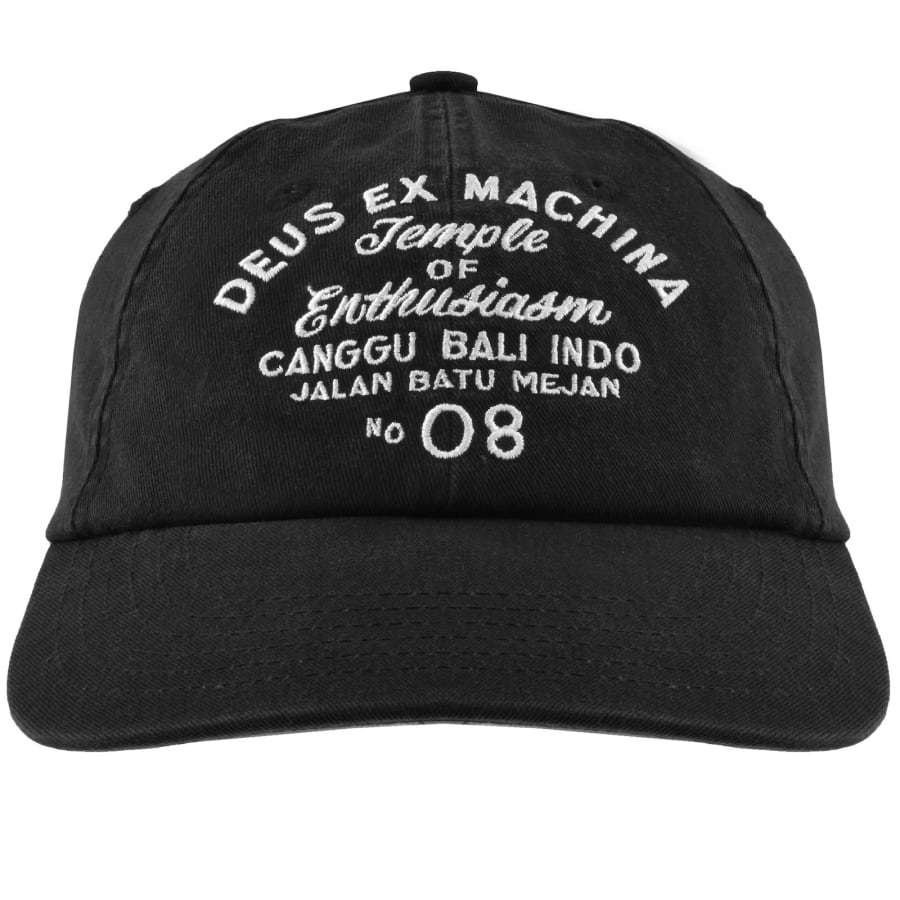 Image number 1 for Deus Ex Machina Canggu Sign Cap Black
