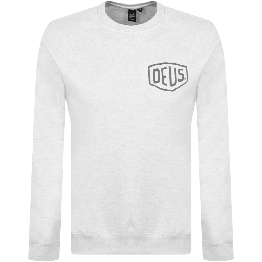 Image number 2 for Deus Ex Machina Venice Address Sweatshirt Grey