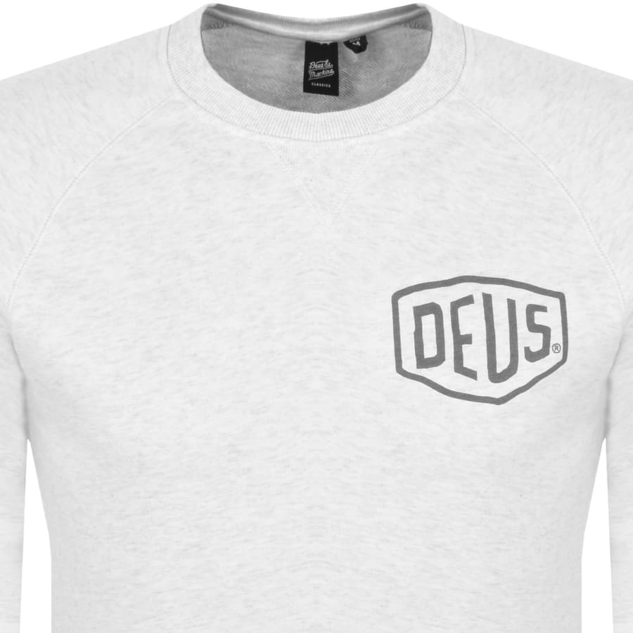 Image number 3 for Deus Ex Machina Venice Address Sweatshirt Grey