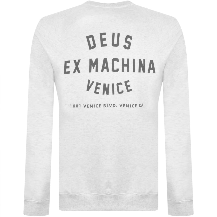 Image number 5 for Deus Ex Machina Venice Address Sweatshirt Grey
